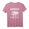 Zuhause Ist Wo Mein Wohnmobil Steht T-Shirt – Lustiges Camping- und Wohnwagen-Motiv, Perfekt als Geschenk für Camper, Wohnwagenfahrer und Camping-Fans