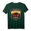 Vintage Yellowstone Souvenir Retro Sunset Camping T-Shirt – Perfektes Geschenk für Naturliebhaber, Camper & Abenteurer