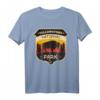 Vintage Yellowstone Souvenir Retro Sunset Camping T-Shirt – Perfektes Geschenk für Naturliebhaber, Camper & Abenteurer