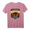 Vintage Yellowstone Souvenir Retro Sunset Camping T-Shirt – Perfektes Geschenk für Naturliebhaber, Camper & Abenteurer