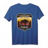Vintage Yellowstone Souvenir Retro Sunset Camping T-Shirt – Perfektes Geschenk für Naturliebhaber, Camper & Abenteurer