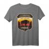 Vintage Yellowstone Souvenir Retro Sunset Camping T-Shirt – Perfektes Geschenk für Naturliebhaber, Camper & Abenteurer