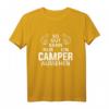 Herren Camping T-Shirt Caravan – Klassisch geschnitten, doppelt genähter Saum, ideal für Outdoor-Abenteuer