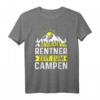 Endlich Rentner – Zeit zum Campen T-Shirt für Ruhestand, Roadtrip & Campingurlaub – Geschenkidee zum Geburtstag & Weihnachten