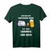 Herren Ich bin ein einfacher Mann, ich mag Camping und Bier T-Shirt – Perfektes Geschenk für Camper, Wohnmobil-Fahrer und Bierliebhaber