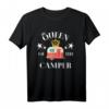 Königin der Camper Premium T-Shirt - Lustiges Wohnmobil-Geschenk für Frauen, RV-Queens & Glamping Mamas
