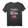 Lustiges Camper T-Shirt Damen - Perfektes Camping Outfit für Wohnmobil, Campingplatz & Roadtrip