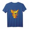 PHÖNIX IM FEUER T-Shirt – Trendiges Surreal-Design für Sport, Festivals & Geschenke für Kunstfans, Familie & Freunde