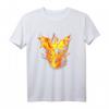 PHÖNIX IM FEUER T-Shirt – Trendiges Surreal-Design für Sport, Festivals & Geschenke für Kunstfans, Familie & Freunde
