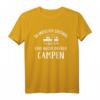 Camping T-Shirt - Da muss ich erstmal eine Nacht drüber campen Wohnwagen Geschenk für Camper und Campingliebhaber