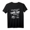 Urlaub Outdoor Geschenkidee für Campingplatz - Camping T-Shirt für Camper, Rentner, Wandern & Zelten