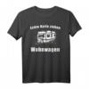 Herren Echte Kerle Ziehen Wohnwagen Camper Camping Campingplatz T-Shirt – Lustiges Geschenk für Camper, Wohnwagen- und Campingliebhaber zum Geburtstag & Weihnachten