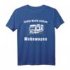 Herren Echte Kerle Ziehen Wohnwagen Camper Camping Campingplatz T-Shirt – Lustiges Geschenk für Camper, Wohnwagen- und Campingliebhaber zum Geburtstag & Weihnachten