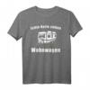 Herren Echte Kerle Ziehen Wohnwagen Camper Camping Campingplatz T-Shirt – Lustiges Geschenk für Camper, Wohnwagen- und Campingliebhaber zum Geburtstag & Weihnachten