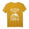 Camper Wohnmobil Urlaub T-Shirt mit Spruch 'Der tut nix der will nur campen' – Lustiges Geschenk für Camper und Dauercamper