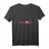 Lustiges Damen Camping T-Shirt mit V-Ausschnitt - I LOVE CAMPING Geschenkidee für Frauen, Mädchen & Camperinnen