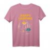 HAPPY CAMPING Vintage Camping T-Shirt für Damen, Herren, Jungen & Mädchen – Perfektes Geschenk für Outdoor- und Bergliebhaber