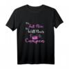 Tut Nix will nur Campen - Lustiges Camping T-Shirt für Frauen mit Wohnwagen Grafik, Geschenkidee für Camperinnen und Naturfans