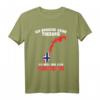 Ich muss nur nach Norwegen Urlaub T-Shirt - Lustiges Camping & Reise-Shirt für Norwegen-Liebhaber & Urlauber