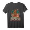 I Like Nature I Hate People Waschbär Camping T-Shirt – Lustiges Geschenk für Naturliebhaber, Camper und Bierliebhaber