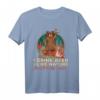 I Like Nature I Hate People Waschbär Camping T-Shirt – Lustiges Geschenk für Naturliebhaber, Camper und Bierliebhaber