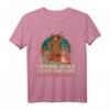 I Like Nature I Hate People Waschbär Camping T-Shirt – Lustiges Geschenk für Naturliebhaber, Camper und Bierliebhaber