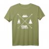 Camping Wohnmobil T-Shirt mit Icons – Für Camper, Zeltliebhaber und Van-Reisende, perfekt für Campingurlaub und Outdoor-Abenteuer