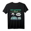 Des Campers Fluch Regen Und Besuch - Lustiges Camper T-Shirt für Campingurlaub, Wohnmobil & Familie