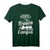 Echte Frauen gehen Campen - Lustiges Damen Camping T-Shirt für Natur- und Zeltfans, ideales Geschenk zu Weihnachten, Geburtstag & Muttertag