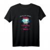 Ich bin eine einfache Frau - Camper, Wein & Camping T-Shirt für Damen, ideales Geschenk für Camping- und Weinliebhaberinnen