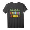 Glückliches Camping Kind T-Shirt für Kinder mit Camper Motiv – Perfekt für Campingurlaub, Zelt und Wohnwagen