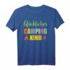 Glückliches Camping Kind T-Shirt für Kinder mit Camper Motiv – Perfekt für Campingurlaub, Zelt und Wohnwagen
