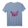 Damen Eule und Uhu Wald Bewohner Natur und Camping Geschenk T-Shirt mit V-Ausschnitt – Perfekt für Naturliebhaberinnen & Outdoor-Fans
