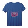 Damen Eule und Uhu Wald Bewohner Natur und Camping Geschenk T-Shirt mit V-Ausschnitt – Perfekt für Naturliebhaberinnen & Outdoor-Fans