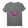 Damen Eule und Uhu Wald Bewohner Natur und Camping Geschenk T-Shirt mit V-Ausschnitt – Perfekt für Naturliebhaberinnen & Outdoor-Fans