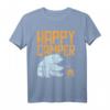 Happy Camper Bear T-Shirt – Lustiges Camping & Wanderoutfit für Abenteuerlustige, perfekt als Geschenk für Reisende, Camper & Naturfreunde