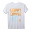 Happy Camper Bear T-Shirt – Lustiges Camping & Wanderoutfit für Abenteuerlustige, perfekt als Geschenk für Reisende, Camper & Naturfreunde