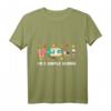 Im A Simple Woman Camper Wohnmobil Camping Outdoor T-Shirt – Lustiges Camping-Design für Frauen, Vanlife & Outdoor-Enthusiastinnen