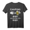 Lustiges Camping und Bier Wohnmobil Camper T-Shirt – Perfektes Geschenk für Camper, Biertrinker & Wohnmobil-Fans zu Geburtstag & Weihnachten