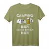 Lustiges Camping und Bier Wohnmobil Camper T-Shirt – Perfektes Geschenk für Camper, Biertrinker & Wohnmobil-Fans zu Geburtstag & Weihnachten