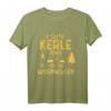 Echte Kerle ziehen Wohnwagen Camper Design T-Shirt – Perfektes Geschenk für Camping- und Reisebegeisterte
