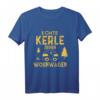 Echte Kerle ziehen Wohnwagen Camper Design T-Shirt – Perfektes Geschenk für Camping- und Reisebegeisterte