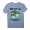 Der tut nix - der will nur Campen T-Shirt für Outdoor- und Naturfreunde | Perfektes Geschenk für Camper & Wanderer