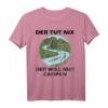 Der tut nix - der will nur Campen T-Shirt für Outdoor- und Naturfreunde | Perfektes Geschenk für Camper & Wanderer
