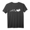 Zelten Evolution Zelt Spruch Pfadfinder Witzig T-Shirt für Camper & Wohnwagenfahrer – Lustiges Camping, Wohnmobil & Opa Geschenk