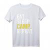 Eat Sleep Camp Repeat Geschenk T-Shirt für Camping, Wandern & Outdoor-Abenteuer - Perfekt für Naturfreunde & Outdoor-Fans