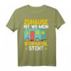 Zuhause Ist Wo Mein Wohnmobil Steht T-Shirt – Lustiges Camping Geschenk für Camper, Wohnwagen- und Van-Reisende
