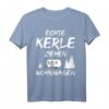 Camping Camper Fun ECHTE KERLE ZIEHEN WOHNWAGEN T-Shirt – Lustiges Geschenk für Männer, Jungs & Camping-Fans zu Weihnachten & Geburtstag