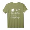 Camping Nature Campfire Forest Lover T-Shirt – Lustiges Geschenk für Naturliebhaber, Camper & Outdoor-Enthusiasten