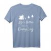 Camping Nature Campfire Forest Lover T-Shirt – Lustiges Geschenk für Naturliebhaber, Camper & Outdoor-Enthusiasten